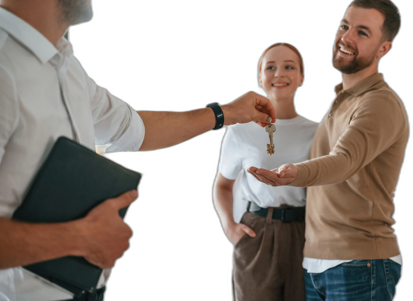 Remise de clés accompagnée par un professionnel